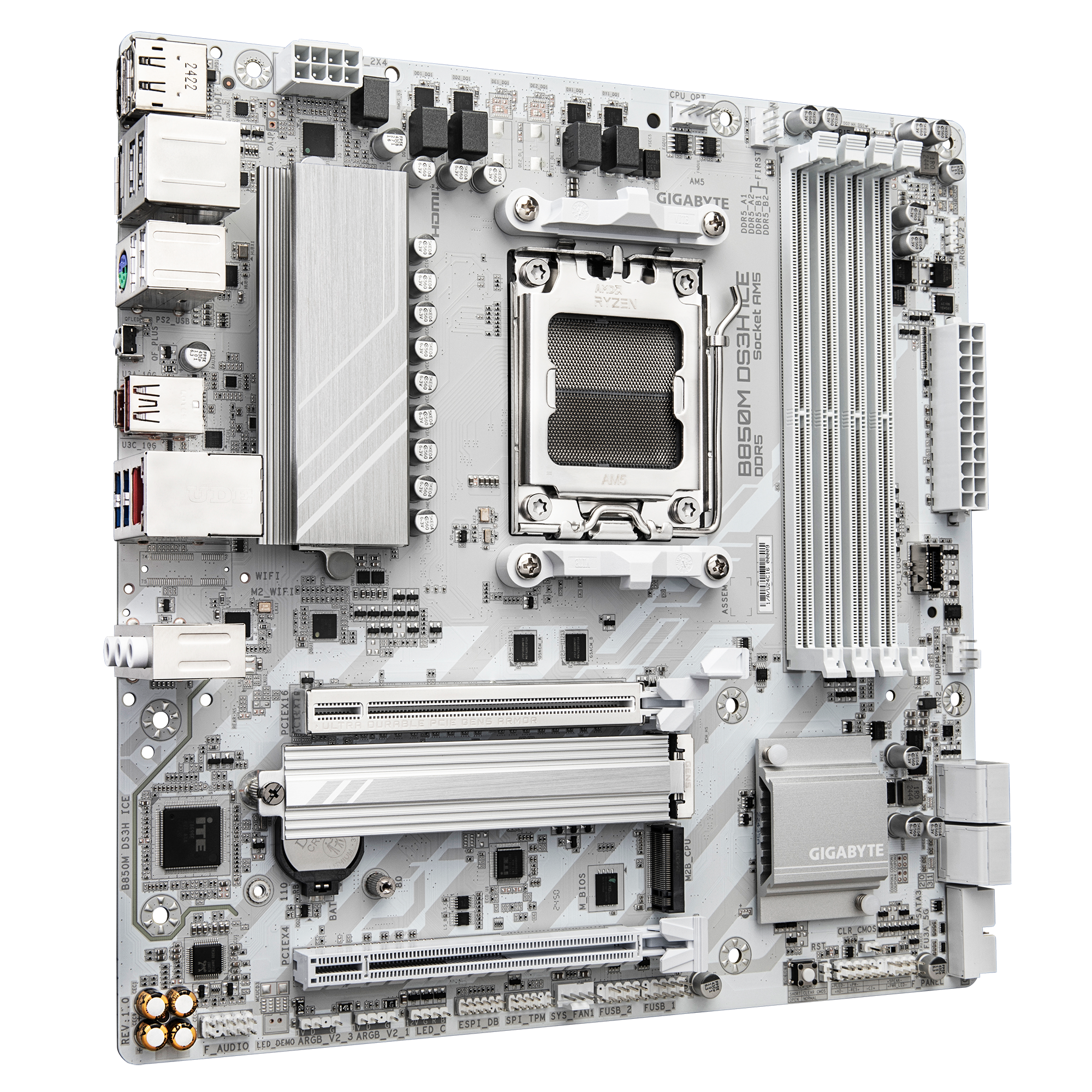 MOTHERBOARDS B850M DS3H ICE MOTHERBOARDS B850M DS3H ICE